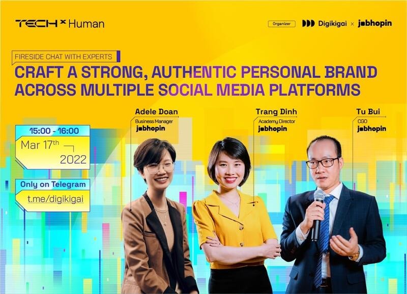 Adele Doan Tech x Human JobHopin Speaker